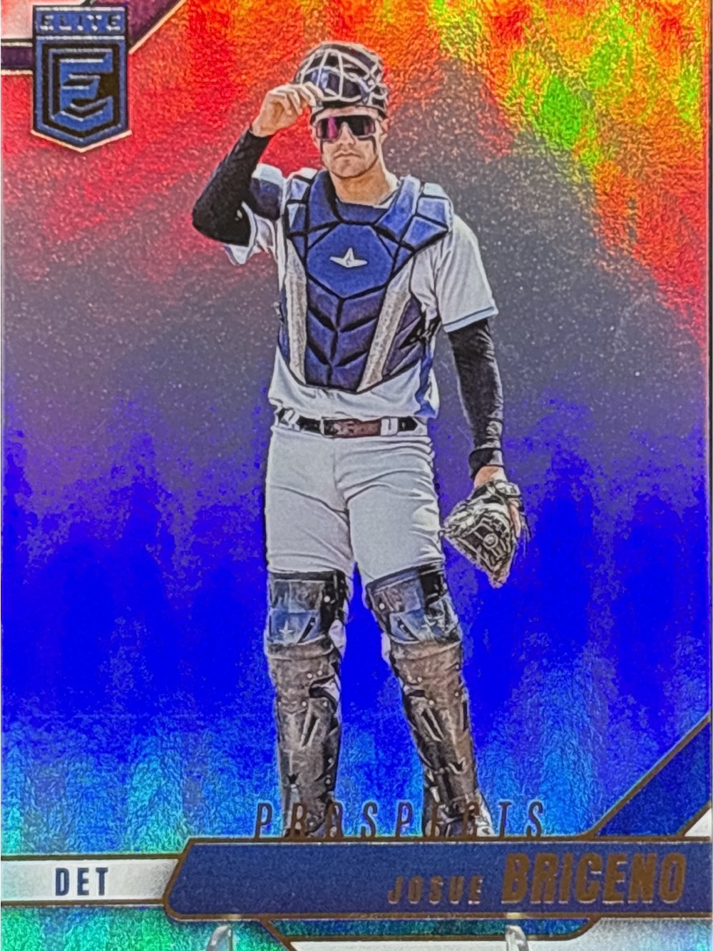 Panini Elite Baseball Prospect Trading Card - Josue Briceno
